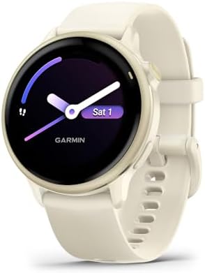 Garmin vívoactive  6 Health and Fitness GPS Smartwatch   AMOLED Display  Up to 11 Days Battery  Metallic Pink Dawn with Matching Band