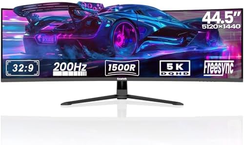 Gawfolk 27 inch Curved Gaming Monitor 144Hz/180Hz PC Monitor Full HD 1080P  Frameless 1800R Computer Display with FreeSync & Eye Care Technology  Wall Mountable  DP  HDMI Port  Black 