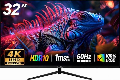 Gawfolk 27 inch Curved Gaming Monitor 144Hz/180Hz PC Monitor Full HD 1080P  Frameless 1800R Computer Display with FreeSync & Eye Care Technology  Wall Mountable  DP  HDMI Port  Black 