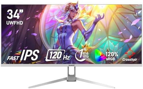 Gawfolk 27 inch IPS 2K QHD  2560 1440  Computer Monitor 75Hz Gaming PC Screen  1ms Adaptive Sync 100  sRGB  1 07 Billion Colours Built in Speaker Display 1 4 Port HDMI2 0  Black