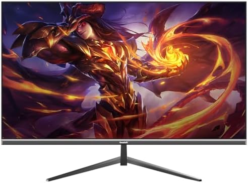 Gawfolk 27 inch IPS 2K QHD  2560 1440  Computer Monitor 75Hz Gaming PC Screen  1ms Adaptive Sync 100  sRGB  1 07 Billion Colours Built in Speaker Display 1 4 Port HDMI2 0  Black