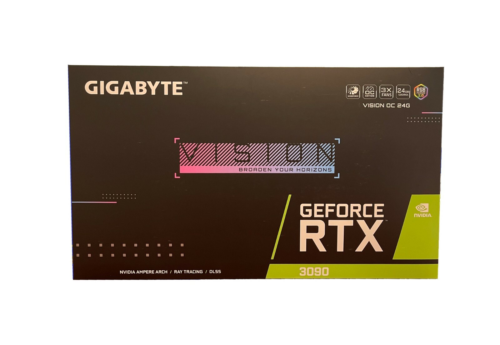 GeForce RTX 3090 VISION OC 24G | NUEVA Y SELLADA | SIN LHR | GV-N3090VISION