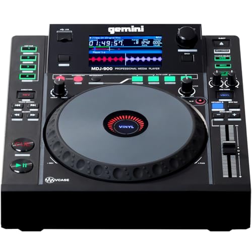 Gemini Sound MDJ 900   Elite Multi Media Player with Superior Playback  Responsive Controls  and Advanced DJ Tools