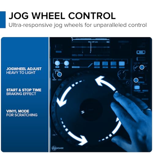 Gemini Sound MDJ 900   Elite Multi Media Player with Superior Playback  Responsive Controls  and Advanced DJ Tools