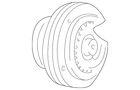 Genuine Nissan 2001 2004 Nissan Pathfinder   Fan Clutch 21082 6P00A