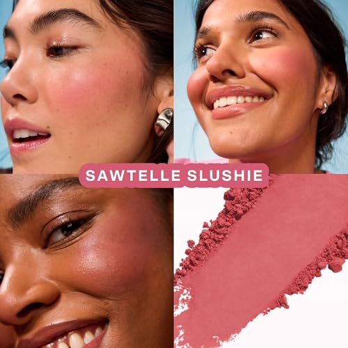 GetSet  Matte Powder Blush   Sawtelle Slushie  Setting   Blurring Rose Blush