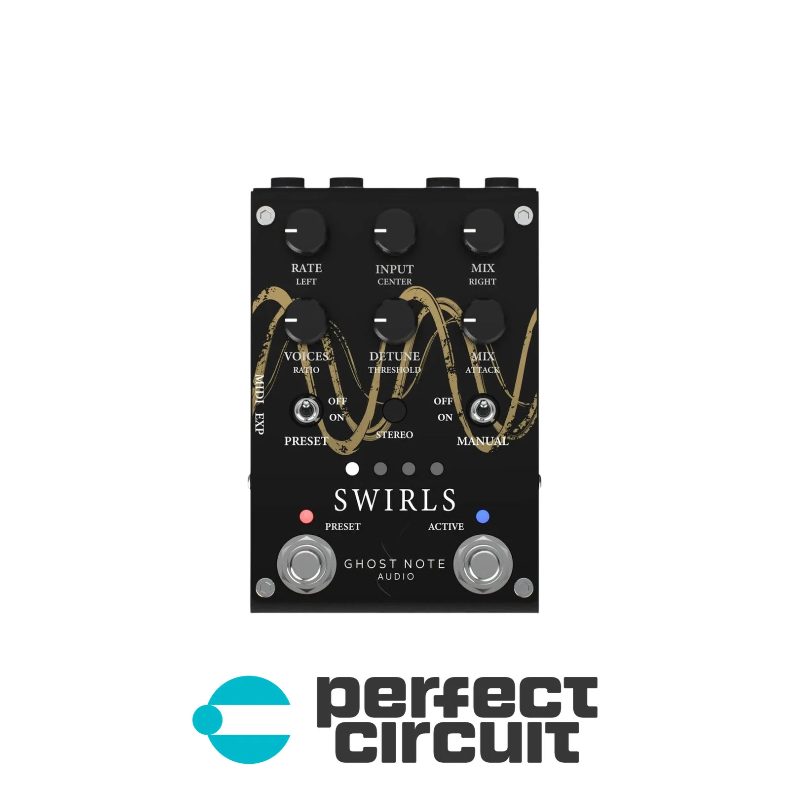 Ghost Note Audio Swirls 80s Effect Chain Pedal EFFECTS   NEW   PERFECT CIRCUIT