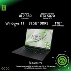 Gigabyte AERO X16 16" WQXGA 165Hz AMD Ryzen AI 7 350/16GB/1TB/RTX5060 New   