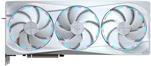 Gigabyte AORUS GeForce RTX 5080 Master ICE 16G Graphics Card   16GB GDDR7  256 Bit  PCI E 5 0  2805MHz Core Clock  3 x DP 2 1a  1 x HDMI 2 1b  NVIDIA DLSS 4  GV N5080AORUSM ICE 16GD