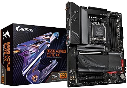 Gigabyte B650 Aorus Elite AX 1 0 AMD B650 Socket AM5 ATX DDR5 SDRAM Motherboard