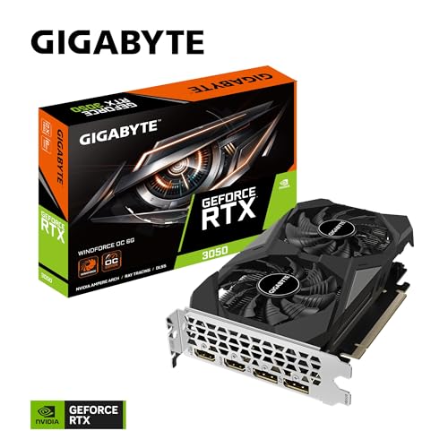 Gigabyte GeForce RTX 3050 WINDFORCE OC 6G NVIDIA 6 GB GDDR6