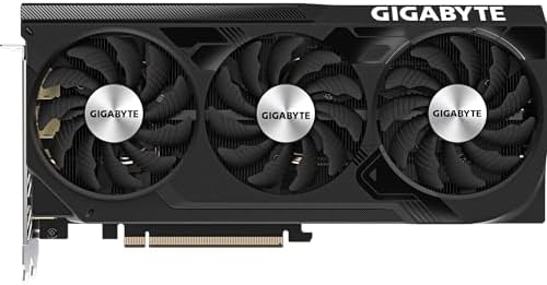 Gigabyte GeForce RTX 4070 Ti Super WINDFORCE OC Graphics Card   2625MHz Core  16GB GDDR6X 21000MHz 256 bit Memory  PCI E 4 0  3X DP 1 4  1x HDMI 2 1a  NVIDIA DLSS 3 5  GV N407TSWF3OC 16GD
