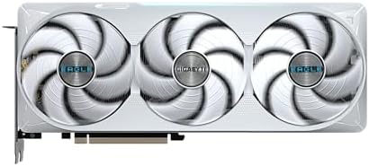 Gigabyte Tarjeta gráfica GeForce RTX 5070 Ti Eagle OC ICE SFF 16G - 16GB GDDR7, 256bit, PCI-E 5.0, 2542 MHz Core Clock, 3 x DP 2.1a, 1 x HDMI 2.1b, NVIDIA DLSS 4, GV-N507TEAGLEOC ICE-16GD