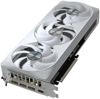 Gigabyte Tarjeta gráfica GeForce RTX 5070 Ti Eagle OC ICE SFF 16G - 16GB GDDR7, 256bit, PCI-E 5.0, 2542 MHz Core Clock, 3 x DP 2.1a, 1 x HDMI 2.1b, NVIDIA DLSS 4, GV-N507TEAGLEOC ICE-16GD