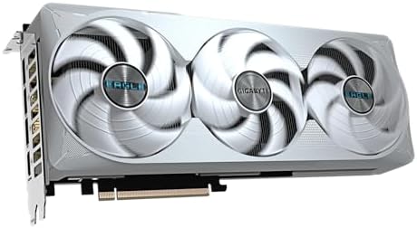 Gigabyte Tarjeta gráfica GeForce RTX 5070 Ti Eagle OC ICE SFF 16G - 16GB GDDR7, 256bit, PCI-E 5.0, 2542 MHz Core Clock, 3 x DP 2.1a, 1 x HDMI 2.1b, NVIDIA DLSS 4, GV-N507TEAGLEOC ICE-16GD