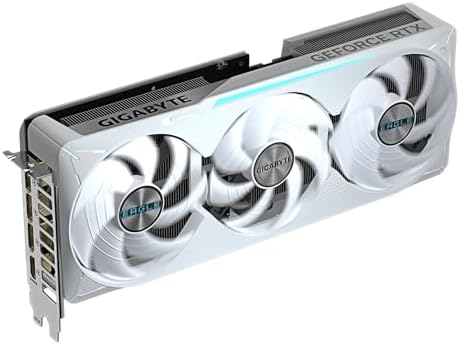 Gigabyte Tarjeta gráfica GeForce RTX 5070 Ti Eagle OC ICE SFF 16G - 16GB GDDR7, 256bit, PCI-E 5.0, 2542 MHz Core Clock, 3 x DP 2.1a, 1 x HDMI 2.1b, NVIDIA DLSS 4, GV-N507TEAGLEOC ICE-16GD