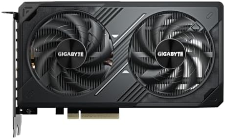Gigabyte GeForce RTX 5060 WINDFORCE OC 8G Graphics Card   8GB GDDR7  128bit  PCI E 5 0  2512 MHz Core Clock  3 x DisplayPort  1 x HDMI  GV N5060WF2OC 8GD