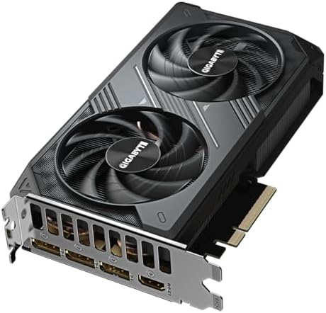 Gigabyte GeForce RTX 5060 WINDFORCE OC 8G Graphics Card   8GB GDDR7  128bit  PCI E 5 0  2512 MHz Core Clock  3 x DisplayPort  1 x HDMI  GV N5060WF2OC 8GD