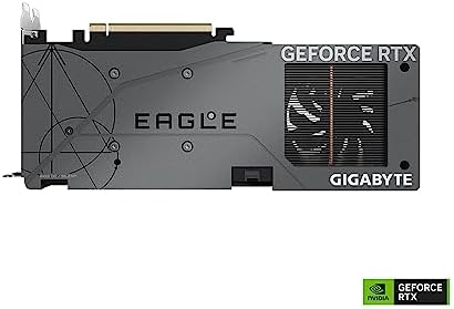 Gigabyte GeForce RTX 4060 Eagle OC 8G Graphics Card  3X WINDFORCE Fans  8GB 128 bit GDDR6  GV N4060EAGLE OC 8GD Video Card
