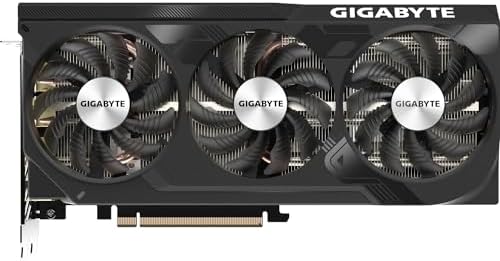 Gigabyte GeForce RTX 4070 Super WINDFORCE OC Graphics Card   2505MHz Core  12GB GDDR6X 21000MHz 192 bit Memory  PCI E 4 0  3X DP 1 4  1x HDMI 2 1a  NVIDIA DLSS 3 5  GV N407SWF3OC 12GD