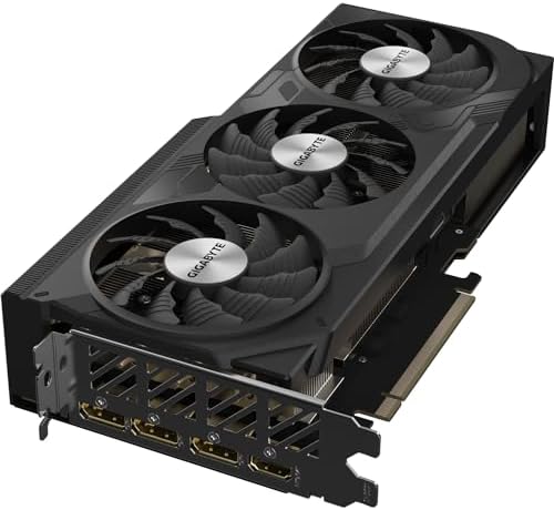Gigabyte GeForce RTX 4070 Super WINDFORCE OC Graphics Card   2505MHz Core  12GB GDDR6X 21000MHz 192 bit Memory  PCI E 4 0  3X DP 1 4  1x HDMI 2 1a  NVIDIA DLSS 3 5  GV N407SWF3OC 12GD