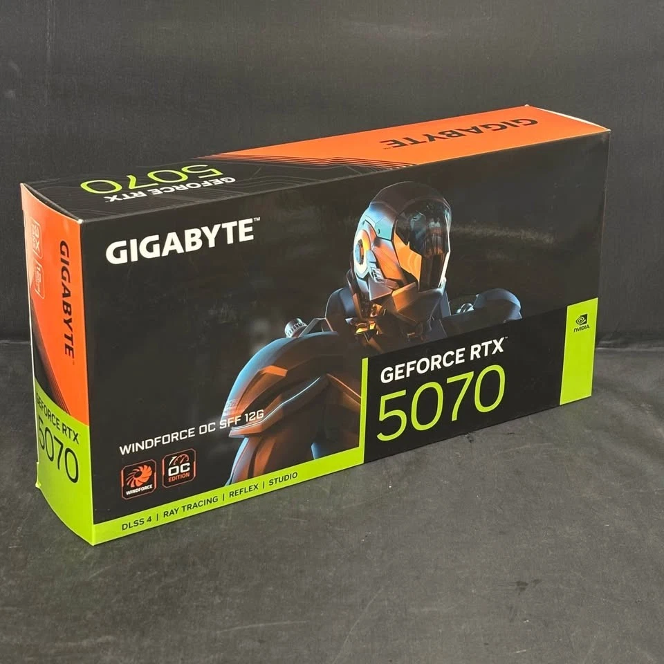Gigabyte RTX 5070 WINDFORCE OC SFF 12GB GDDR7 PCIe 5 0   New