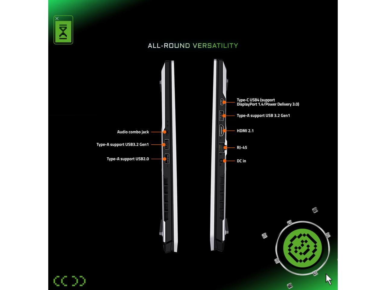 Gigabyte Technology AEROX161WH93USC94DH AERO X16 Gaming Laptop 16" Ryzen 7 AI 350 RTX 5070