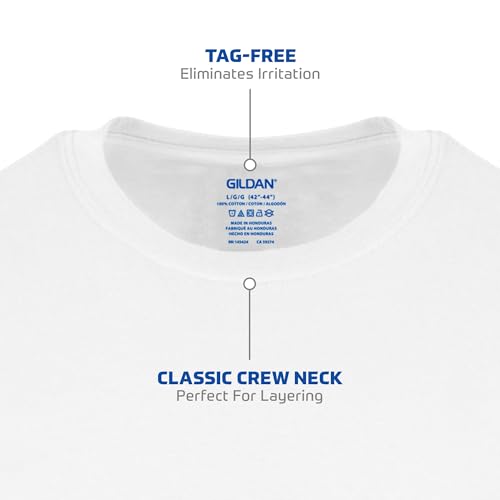 Gildan Mens Crew T Shirts  Multipack  Style G1100