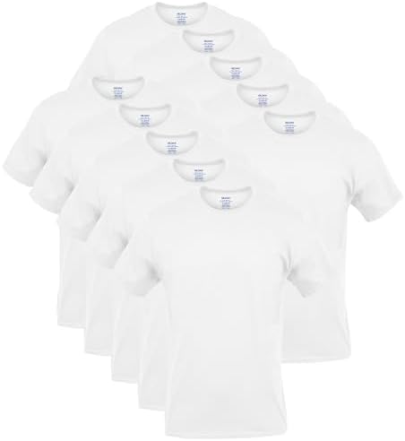 Gildan Mens Crew T Shirts  Multipack  Style G1100