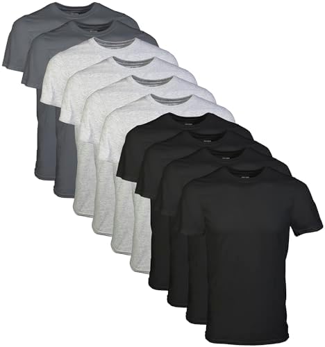 Gildan Mens Crew T Shirts  Multipack  Style G1100