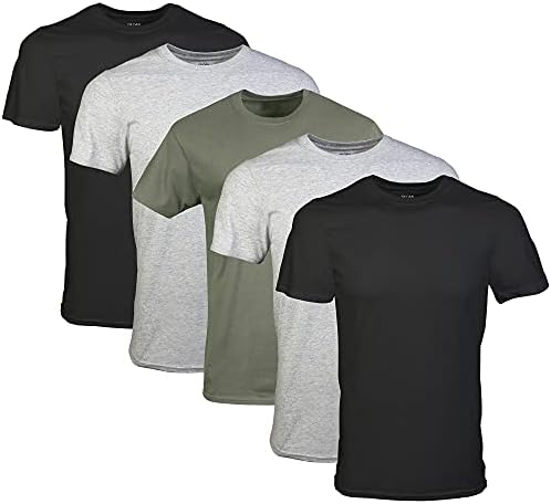 Gildan Mens Crew T Shirts  Multipack  Style G1100