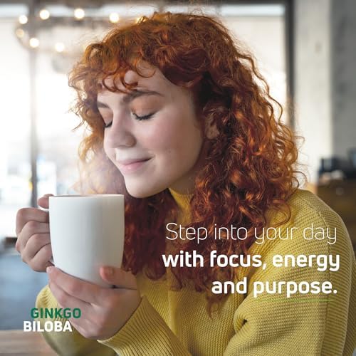 Ginkgo Biloba Supplement 80 mg   Supports Cognitive Function  Brain Health & Memory   Non GMO  Gluten Free Ginkgo Biloba Extract  90