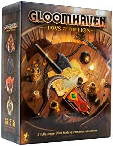 Gloomhaven Cephalofair Games  Jaws of The Lion Strategy Boxed Board Game for Ages 14 and up  2  players