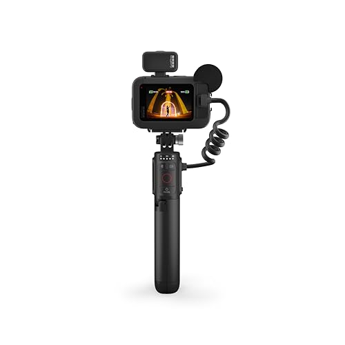 GoPro HERO13 Black Creator Edition - Incluye HERO13 Black, Volta (empuñadura de batería, trípode, control remoto), Media Mod, Light Mod, Batería Enduro, Soporte de pestillo magnético y funda de