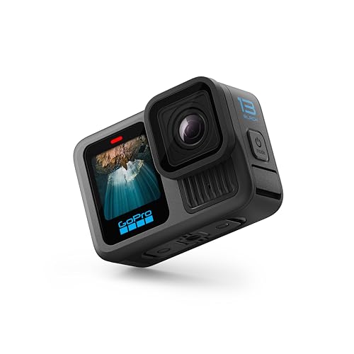 GoPro HERO13 Black   Waterproof Action Camera with 5 3K60 Video  27MP Photo   Compatability with HB Series Lenses