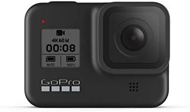 GoPro HERO8 Black   Waterproof Action Camera with Touch Screen 4K Ultra HD Video 12MP Photos 1080p Live Streaming Stabilization