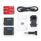 Cámara GoPro HERO 13 Black 5.3K HDR de 27 MP y 2 baterías (CHDCB-131-RT 2024)