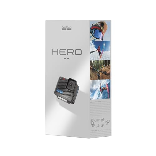 GoPro Hero   Compact Waterproof Action Camera with 4K Ultra HD Video  12MP Photo  Touch Screen