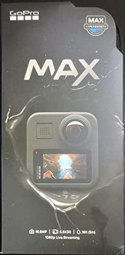 GoPro MAX   Waterproof 360   Traditional Camera with Touch Screen Spherical 5 6K30 HD Video 16 6MP 360 Photos 1080p Live Streaming Stabilization