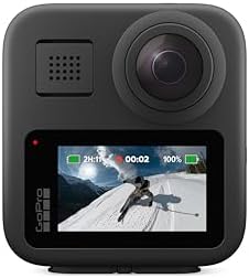 GoPro MAX   Waterproof 360   Traditional Action Camera with Touch Screen Spherical 5 6K30 HD Video 16 6MP 360 Photos 1080p Live Streaming Stabilization