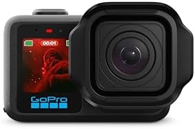 GoPro Mission 1 PRO   Compact Cinema Action Camera with 8K60 Video  1 Sensor  Advanced Low Light Performance  50MP Photos  960fps Slo Mo  HyperSmooth Stabilization
