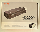 Godox AD200 Pro Flash Strobe  200Ws with XPro S Flash Trigger for SONY