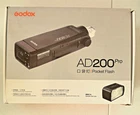 Godox AD200 Pro Flash Strobe  200Ws with XPro S Flash Trigger for SONY