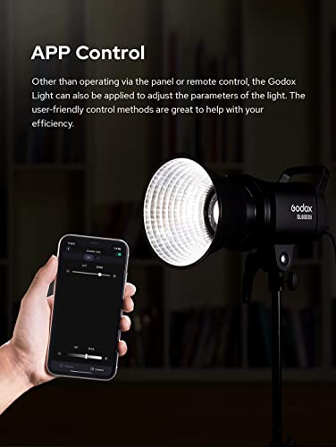 Godox SL60II Bi LED Video Light Kit 2 Pack 2800K 6500K Bi Color Continuous Light  Square Grid Softbox Light Stand  Remote Control & Honeycomb Grid for Studio Video Recording  Filming  Podcast  2PCS 
