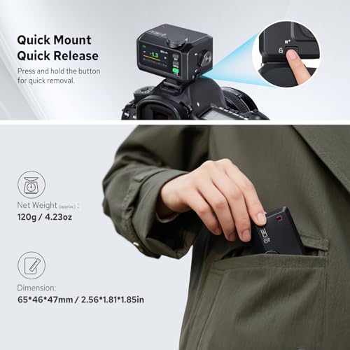 Godox iT30Pro S iT30Pro S Flash for Sony  2 4G Mini Sony Flash HSS 1/8000s  560 Full Power Flashes  2 8 Full Color Touchscreen  Built in Diffuser and Lithium Battery  TTL Auto Exposure Black