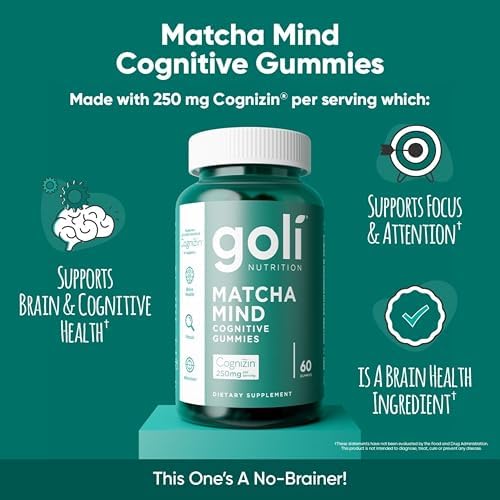 Goli Favorites Trio  Ashwagandha KSM 66  Apple Cider Vinegar  Matcha Mind Supplements with Cognizin  Vitamins D2 and B12
