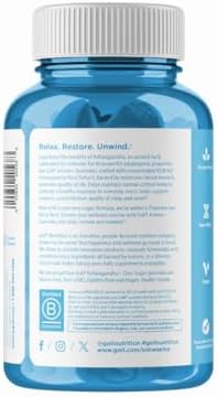 Goli Zero Sugar Ashwagandha Gummies with KSM 66  L Theanine  Maca and Vitamin D   No Sugar Alcohols   Vegan  Keto Friendly  Non GMO