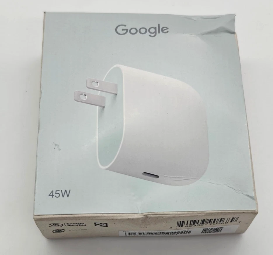 Google 45W USB C Charger Fast Charging Pixel 9 8 7 Pro 6 6ft Type C Cable New