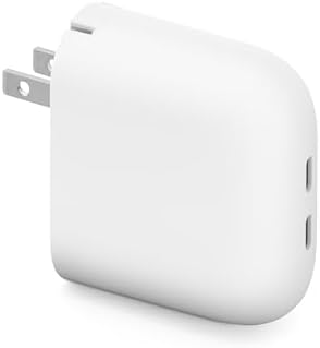 Google 45W USB C Power Charger   Fast Charging Pixel Phone Charger   Compatible with Google Products and Other USB C  Devices   Snow