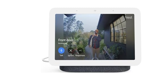 Google Nest Hub 7  Smart Display 2nd Generation with Google Assistant   Charcoal